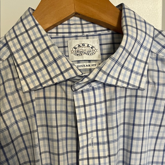 4 (four) Eagle Brand Men's Assorted Checkered Shirts 16.5 32/33 - Picture 10 of 10